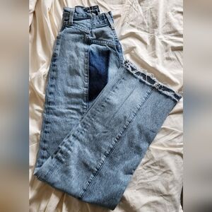 Medium Blue Altered Agolde Denim Size 25